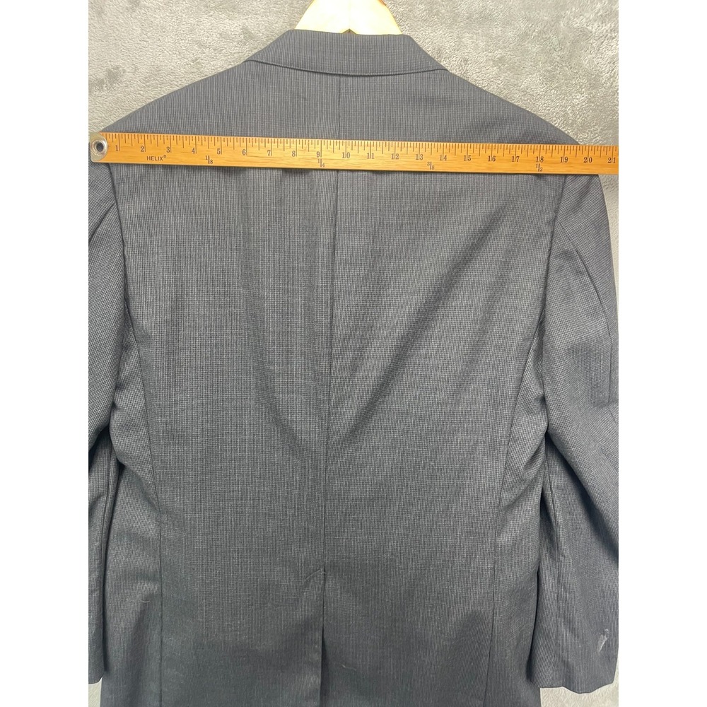 Brooks Brothers Mens Brooksease Two Piece‎ Suit 41 Long 34x31 Gray Wool - Picture 6 of 16